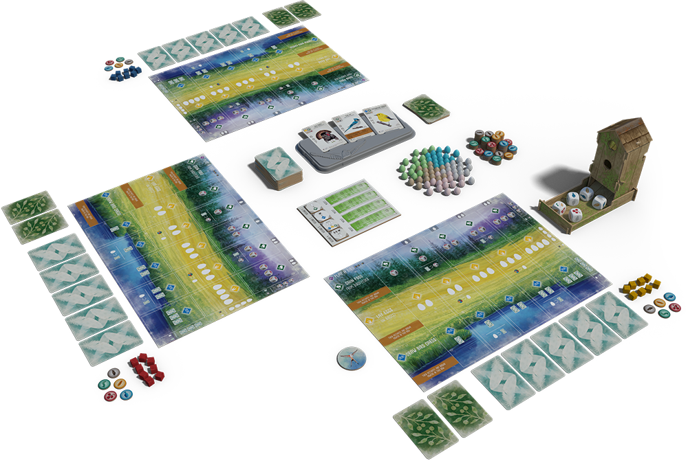 Wingspan game setup