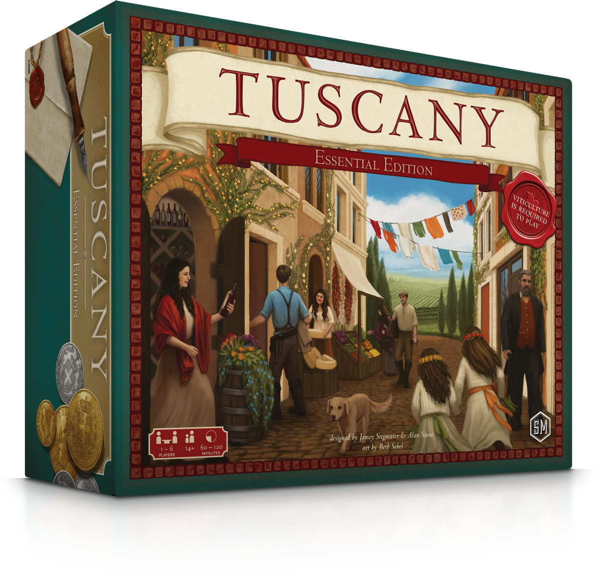 Viticulture: Tuscany Essential Edition – Stonemaier Games