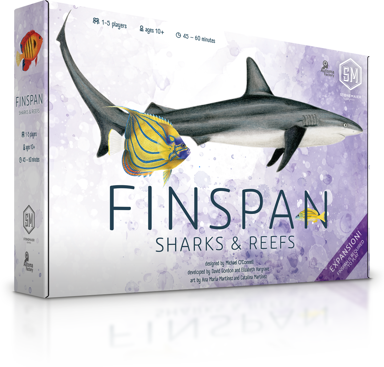 Finspan: Sharks & Reefs Expansion (Stonemaier Games) - Pickup at Gen Con 2026