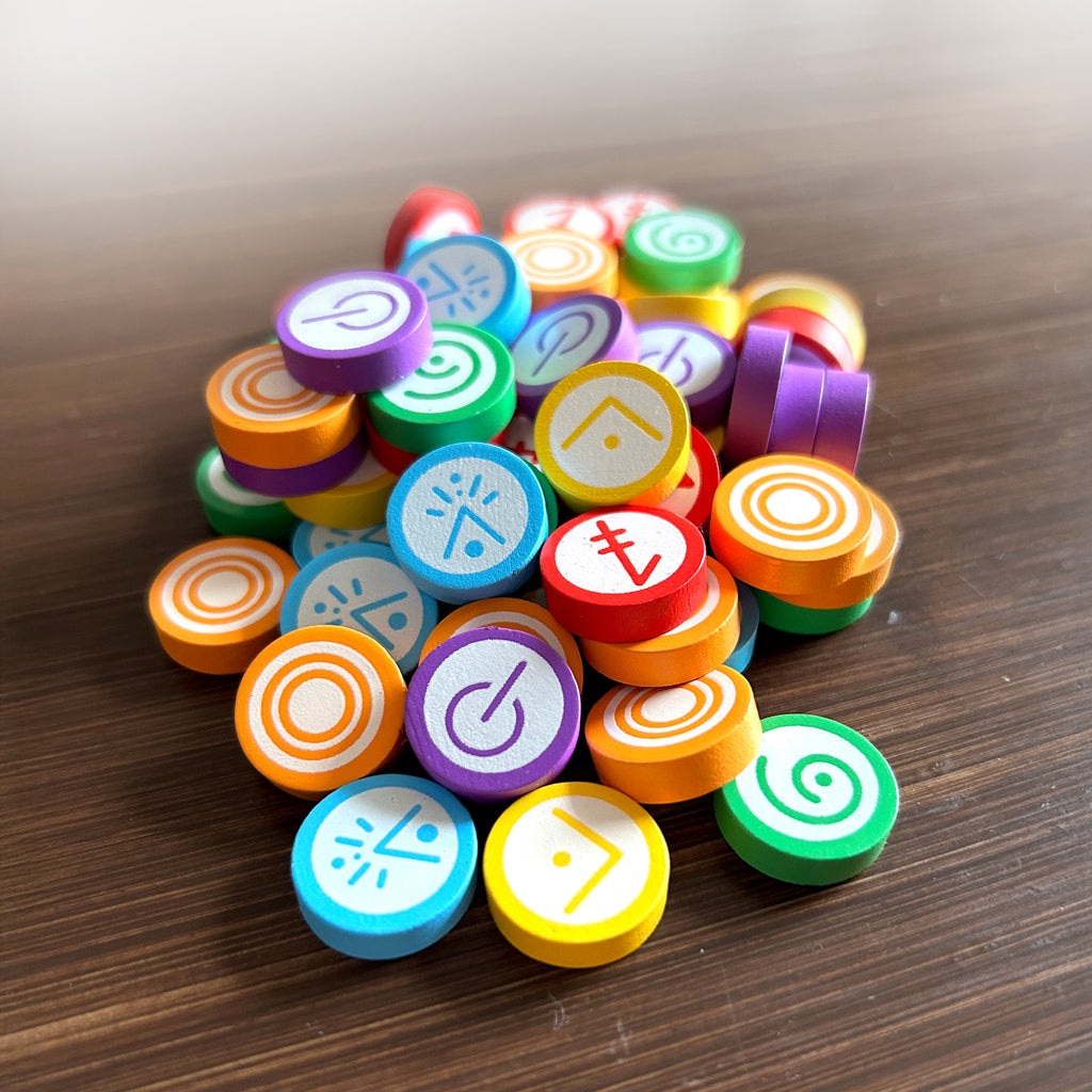 Tokens Game Color Vantage Wooden Skill Tokens – Stonemaier Games