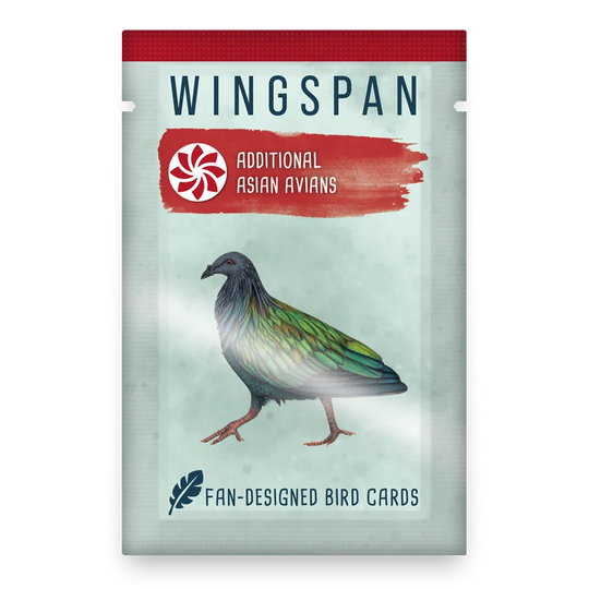 Wingspan Fan-Designed Bird Promo Pack: Additional Asian Avians (Stonemaier Games) - 25 New Bird Cards!