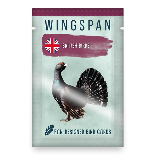Wingspan Fan-Designed Bird Promo Pack: British Birds (Stonemaier Games) - 25 New Bird Cards!