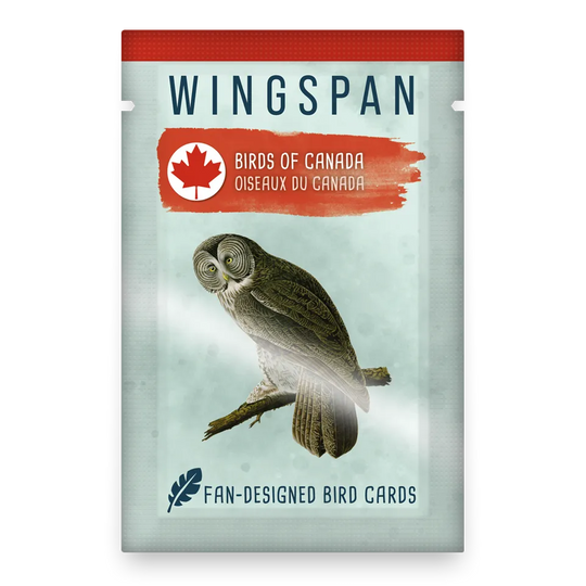 Wingspan Fan-Designed Bird Promo Pack: Birds of Canada (Stonemaier Games) - 25 New Bird Cards!