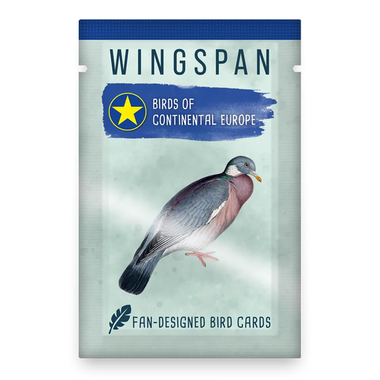 Wingspan Fan-Designed Bird Promo Pack: Birds of Continental Europe (Stonemaier Games) - 25 New Bird Cards!