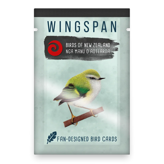Wingspan Fan-Designed Bird Promo Pack: Birds of New Zealand (Stonemaier Games) - 25 New Bird Cards!