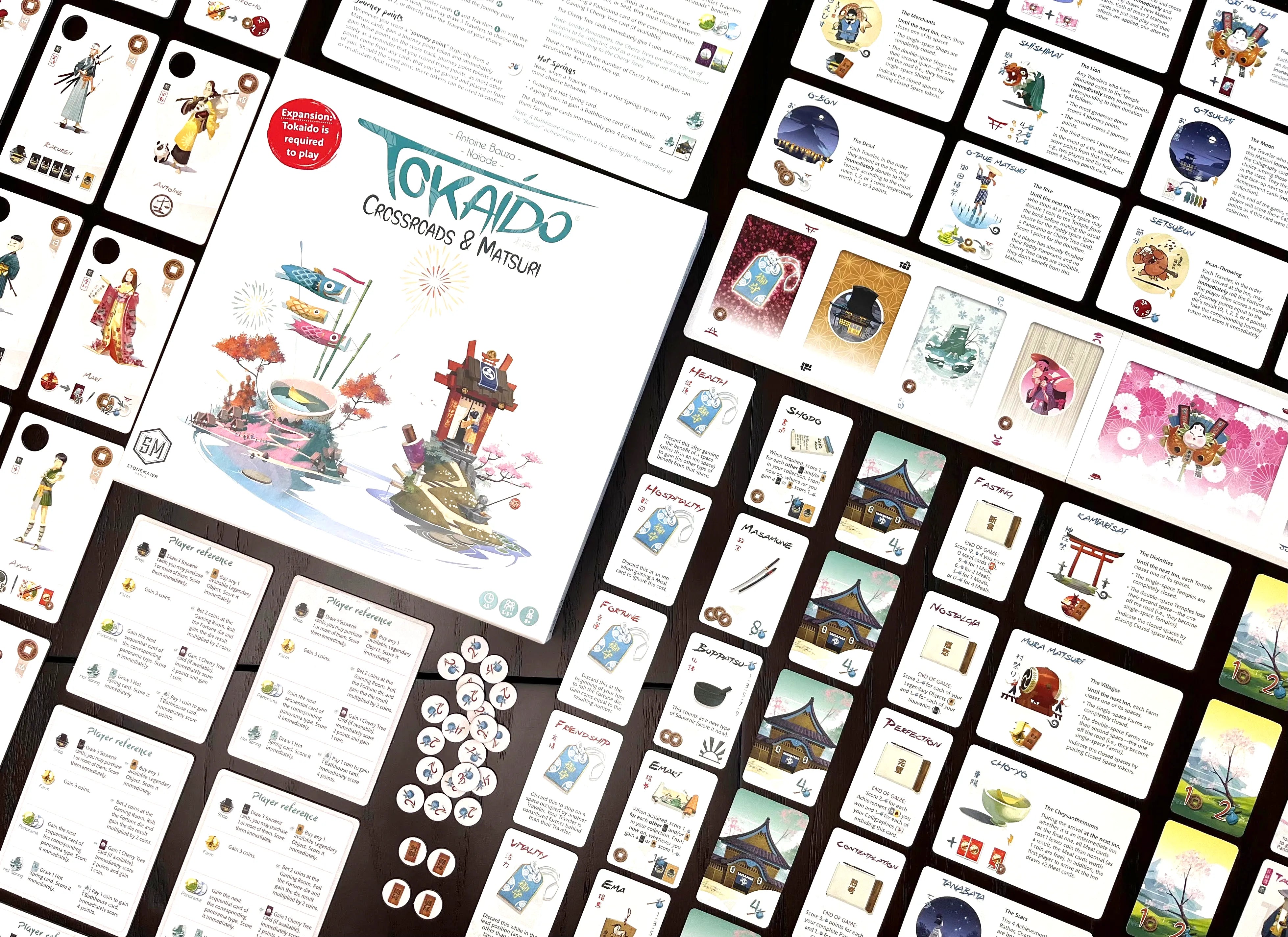 tokaido card sleeves Tokaido: Deluxe Edition Designed for board game cards up to 45mm x 68mm. Tokaido: Deluxe Edition
