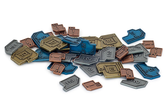 Vantage Metal Coins (45 pcs) (Stonemaier Games)